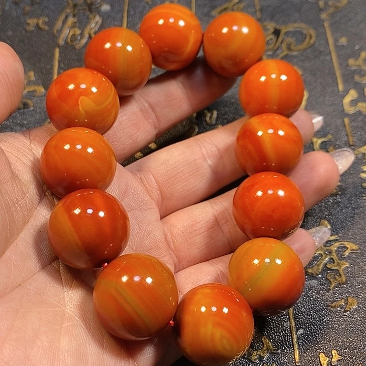 玛瑙/玉髓手链未镶嵌立*