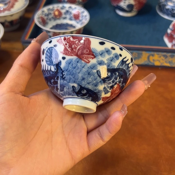 瓷片景德镇陶瓷手工手绘
