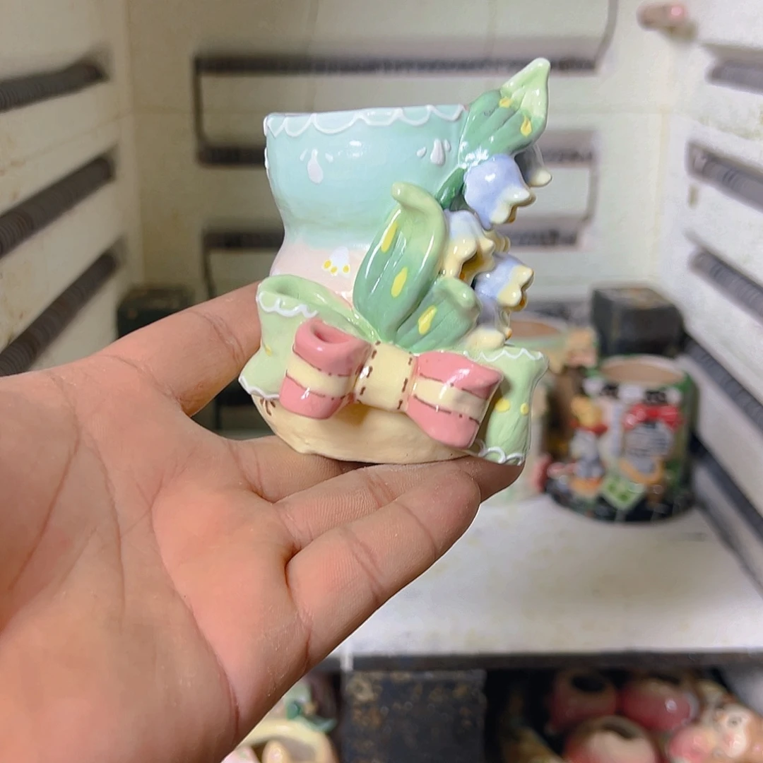 老梧家的手工多肉花盆