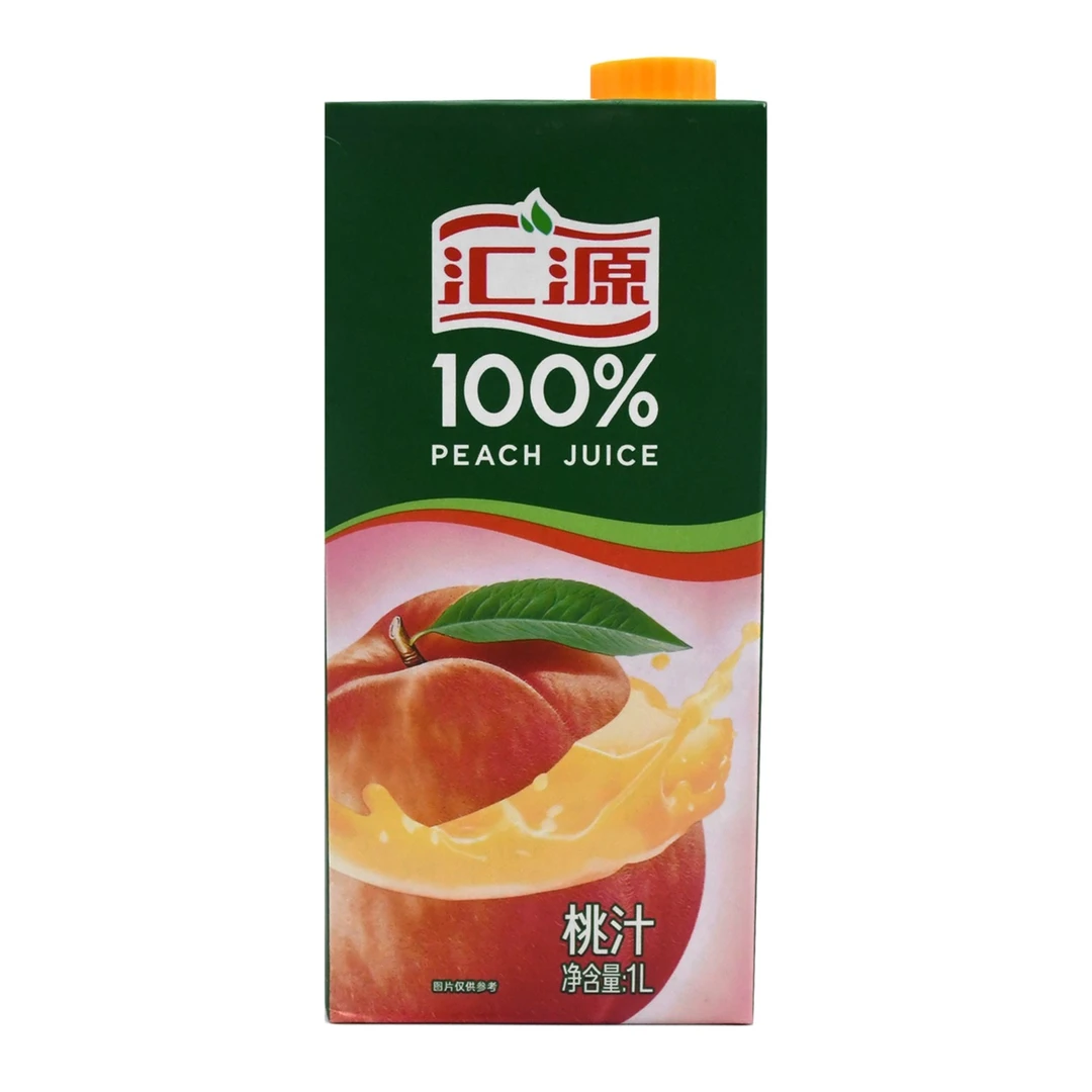 汇源桃汁100%纯果汁饮料1L