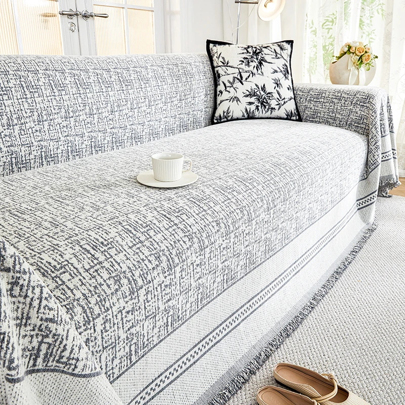 （空城）沙发巾流行新款防猫抓沙发套罩一整张全盖四季通用沙发盖布