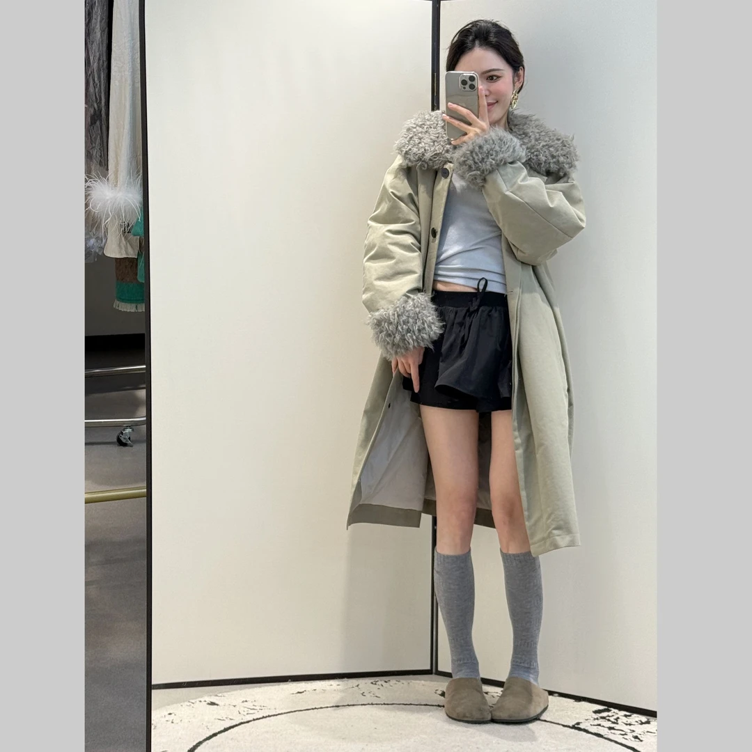 璐璐主推，双层四季松紧腰裤裙，时尚百搭气质网红