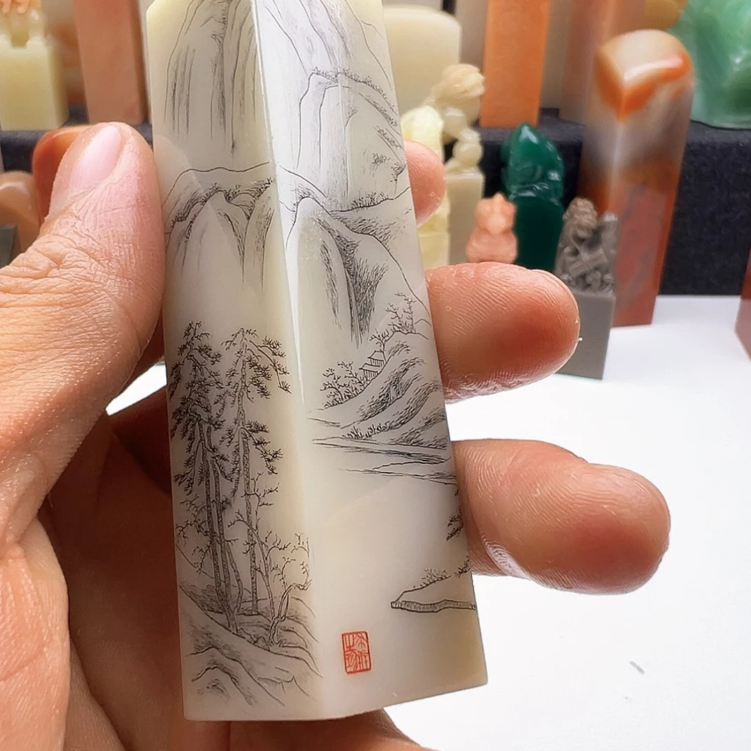 小***！老挝石老挝精品展区