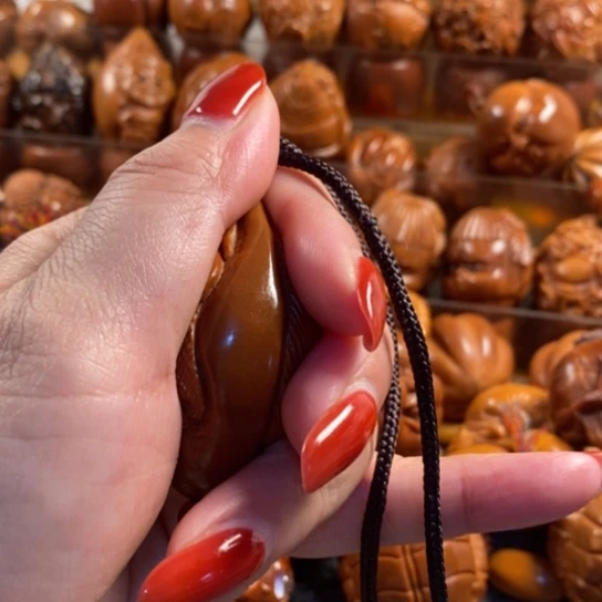 橄榄核吊坠巴西独款三面