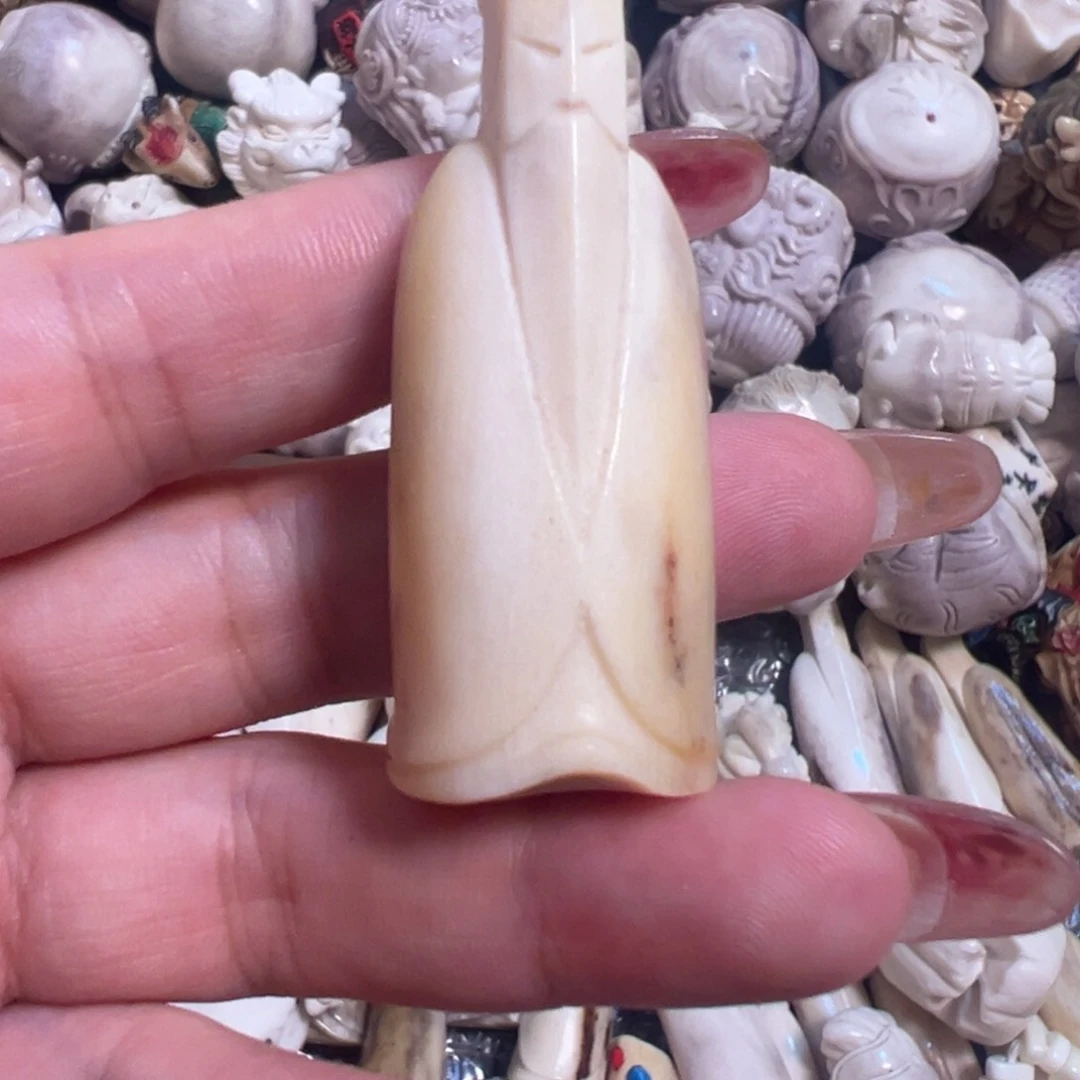 鹿骨把件明***好手把件