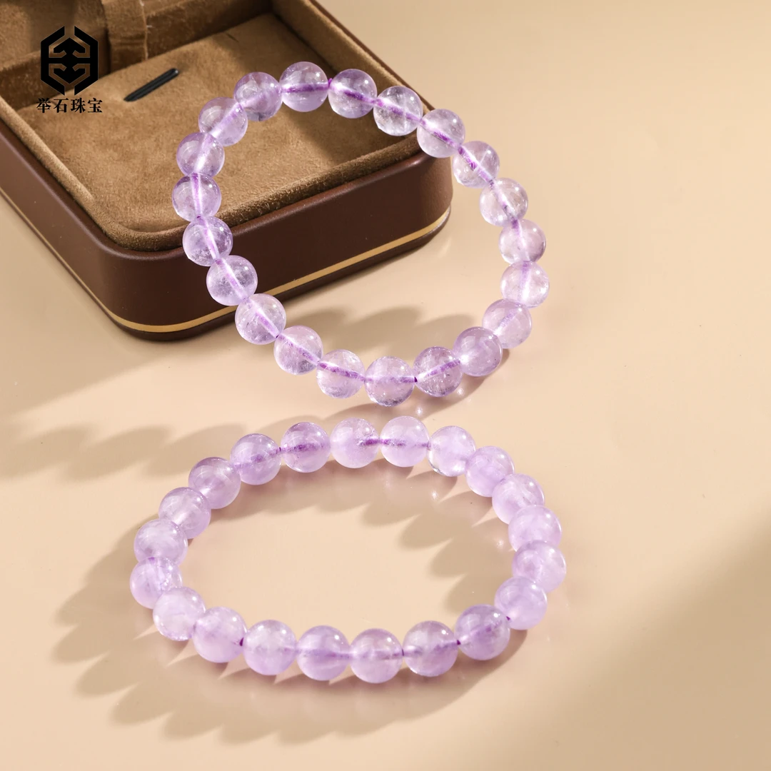 【举石珠宝】T1122-127-76水晶手串（一件/多样性/约8mm+）I