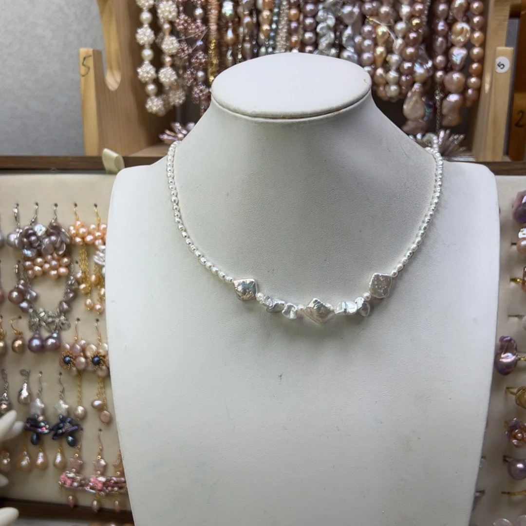 手绳淡水珍珠合金