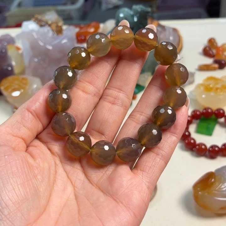 玛瑙/玉髓未镶嵌吊坠(不含链)