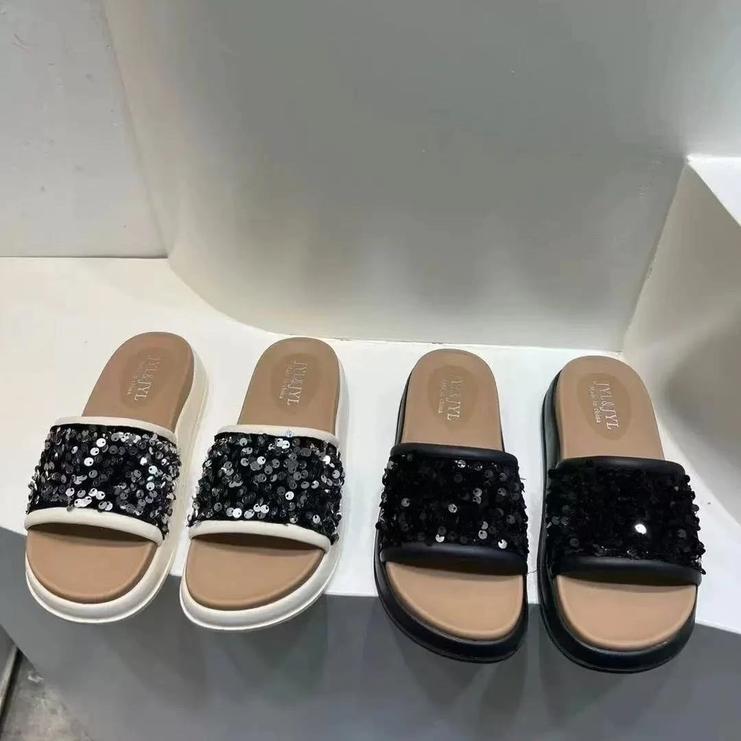 夏休闲款拖鞋女新款配裙子水洗拖鞋AX-71