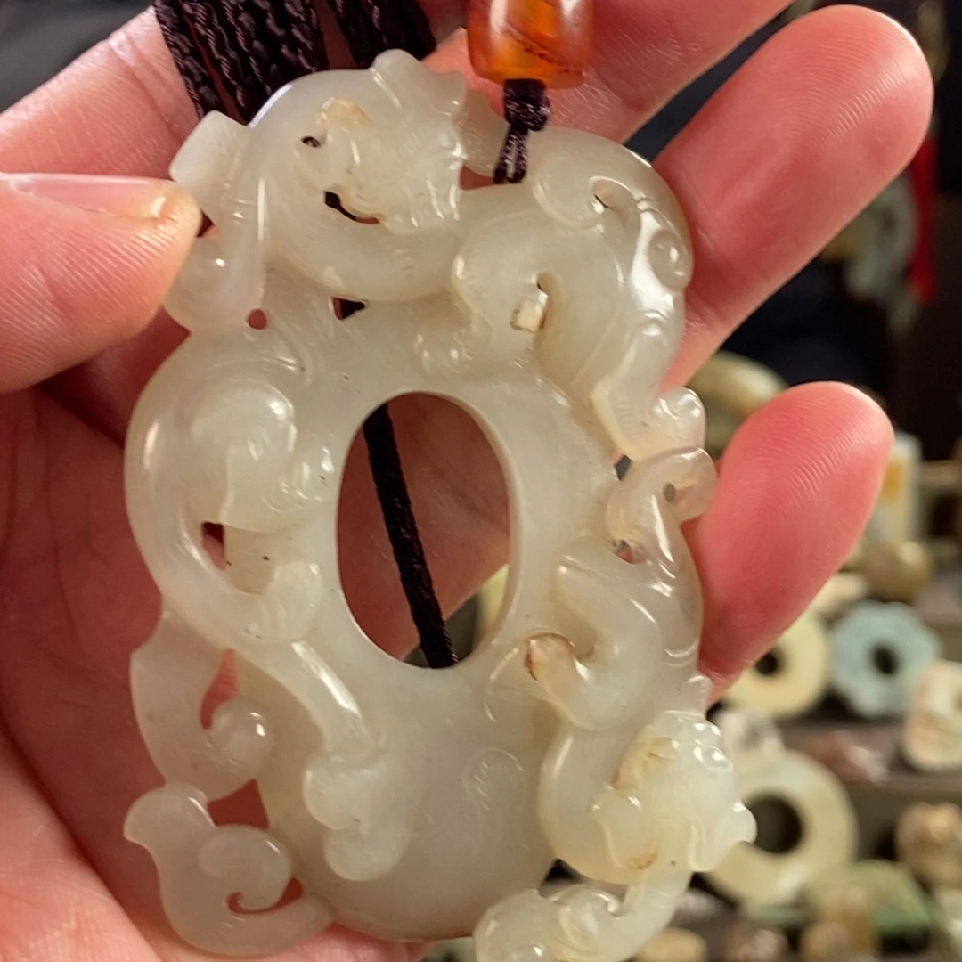 和田玉挂件未镶嵌用****5