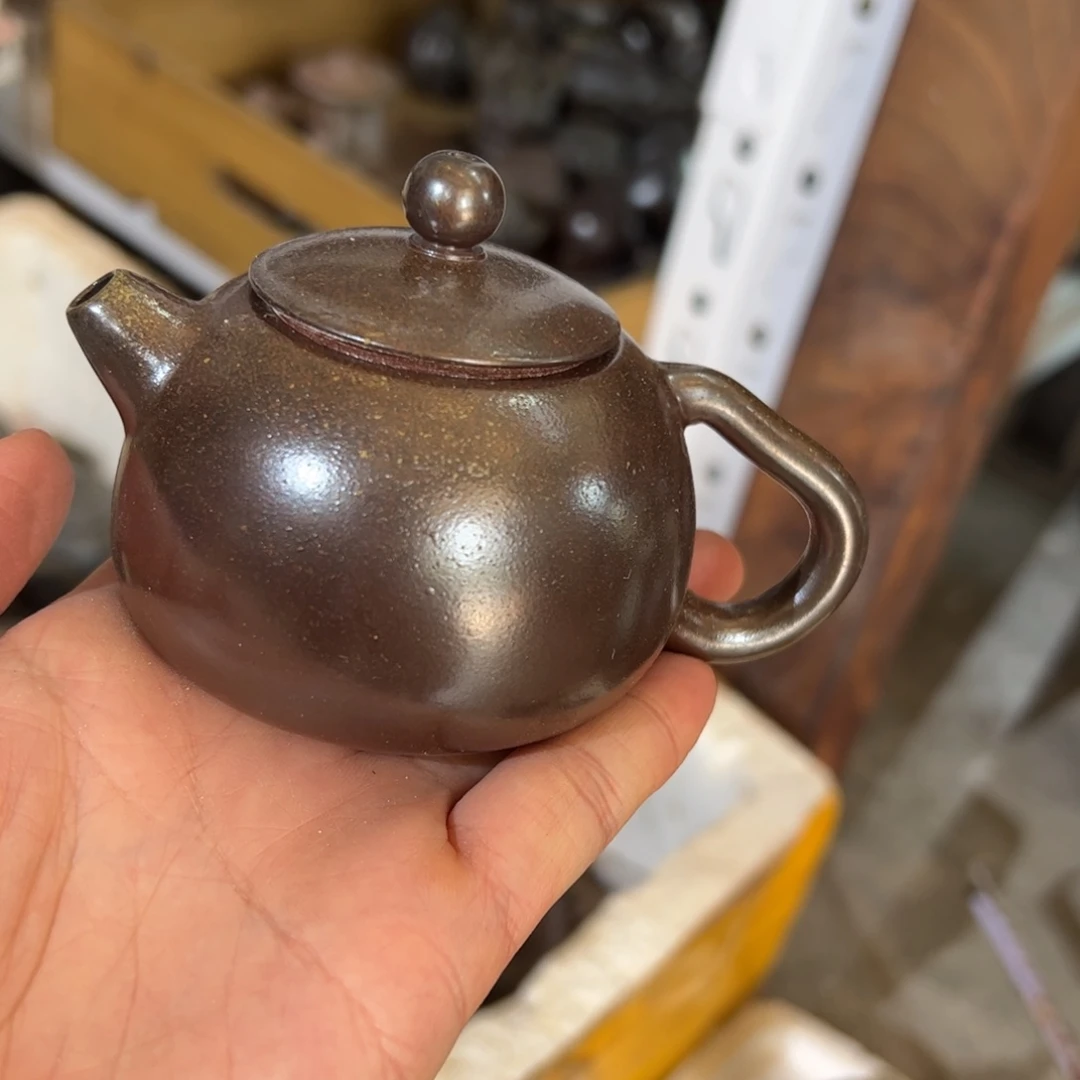 贵台龙窑柴烧茶壶A07