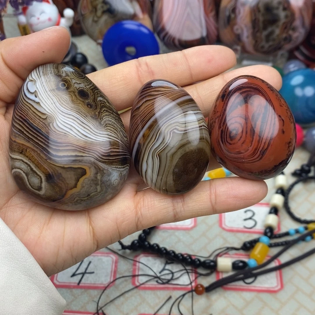 精***林玛瑙/玉髓未镶嵌颈饰