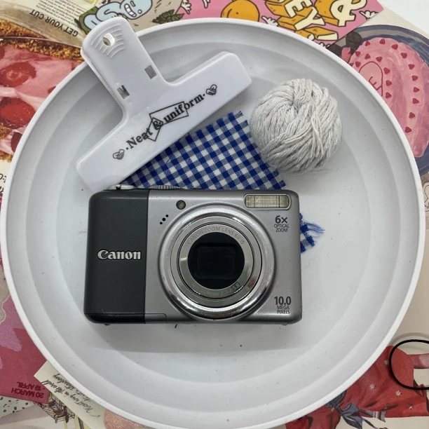 9新 Canon/佳能 佳能A2000自备两节5号可充电电池