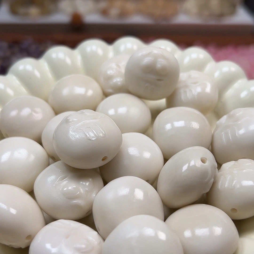 手串菩提根/象牙果通货m豆10颗