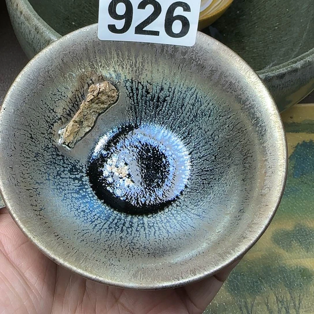 茶盏建盏杯主人杯龙窑柴烧