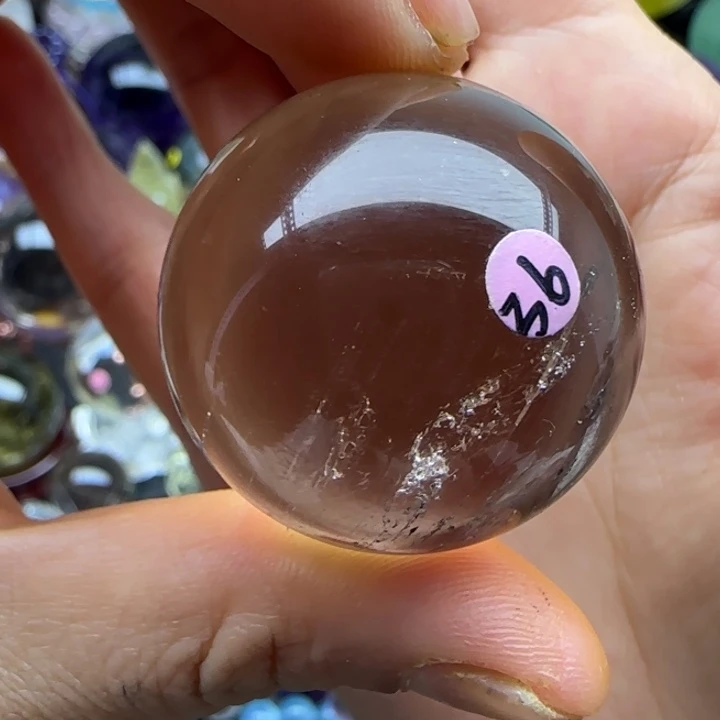 水晶未镶嵌珠宝半成品3.38厘米
