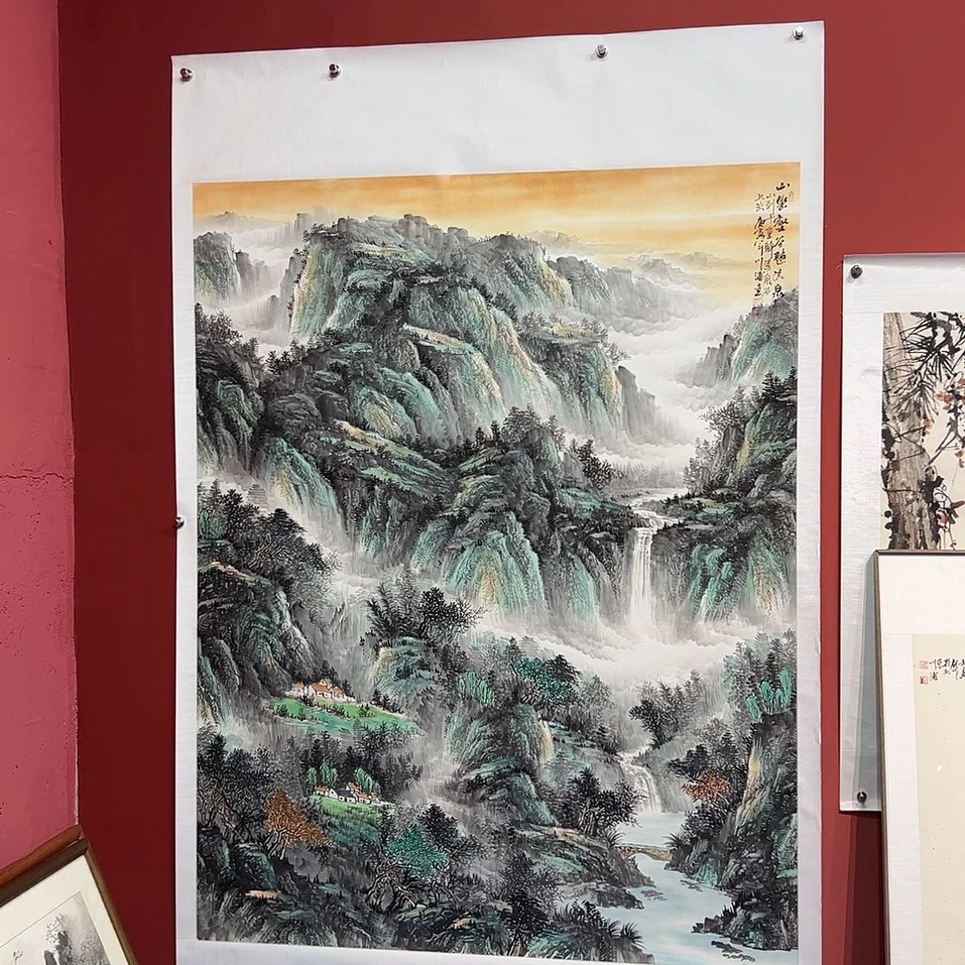 国画李川浦画家作品