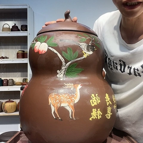 【闪购商品】紫砂茶叶罐