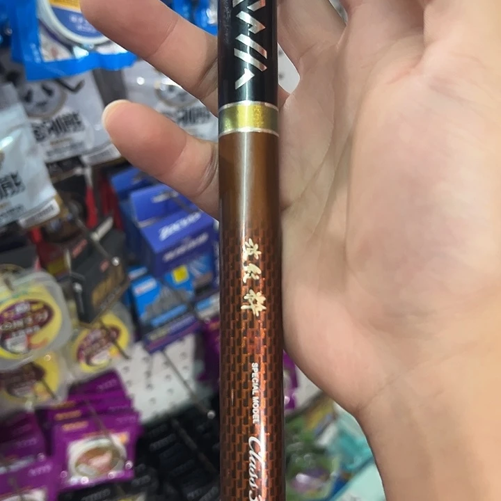 大一哇4.5波纹鱼竿！