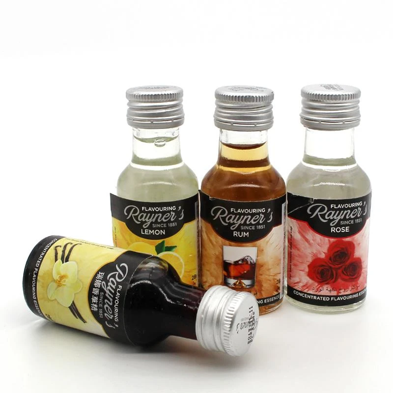 瑞娜香草精食用香精膏蛋糕烘培香料豆荚油草莓朗姆酒烘焙