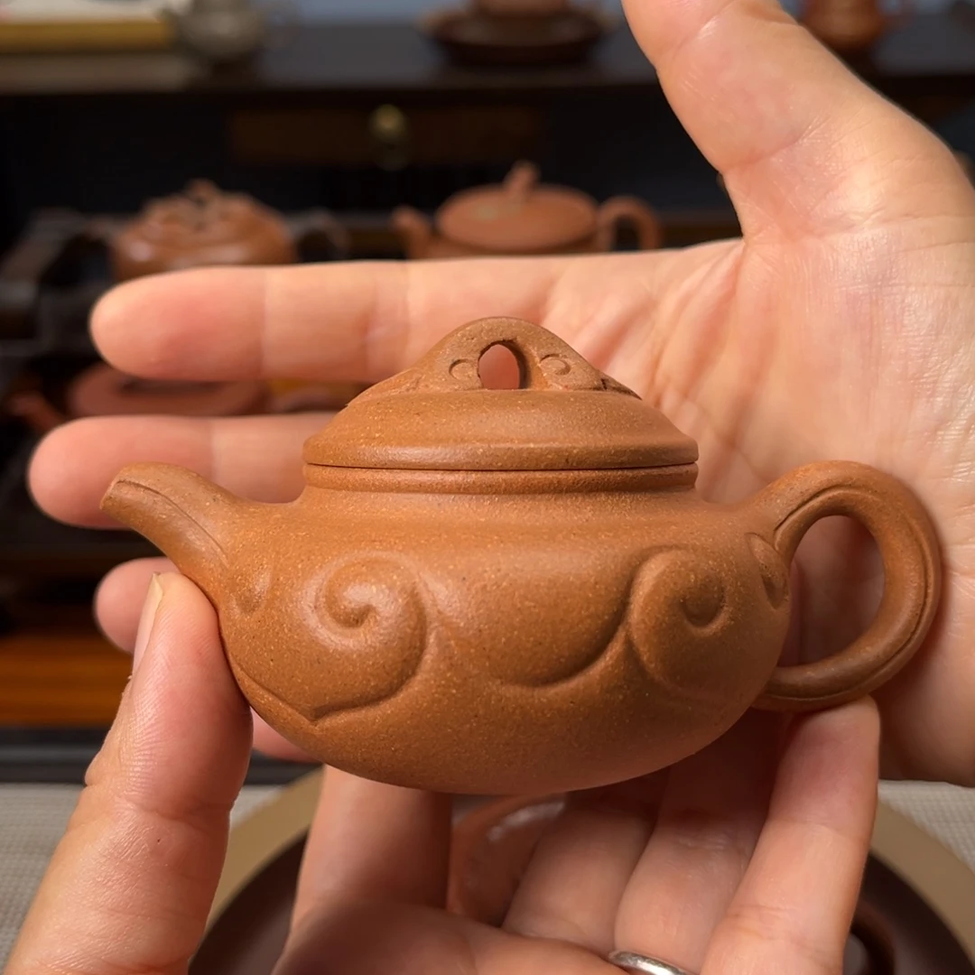 茶壶紫砂宜兴紫砂茶具半手工制作