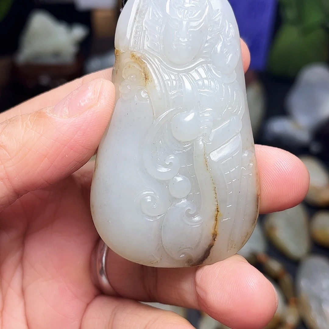颈饰未镶嵌和田玉