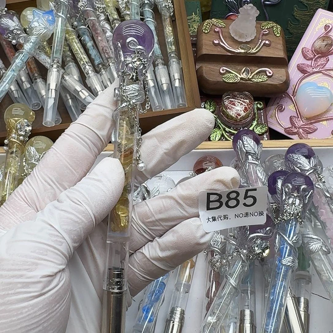 ღ***࿐紫晶颈饰未镶嵌85