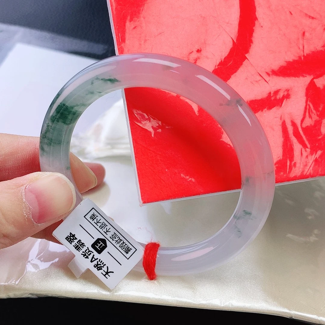 未镶嵌手镯翡翠52圆