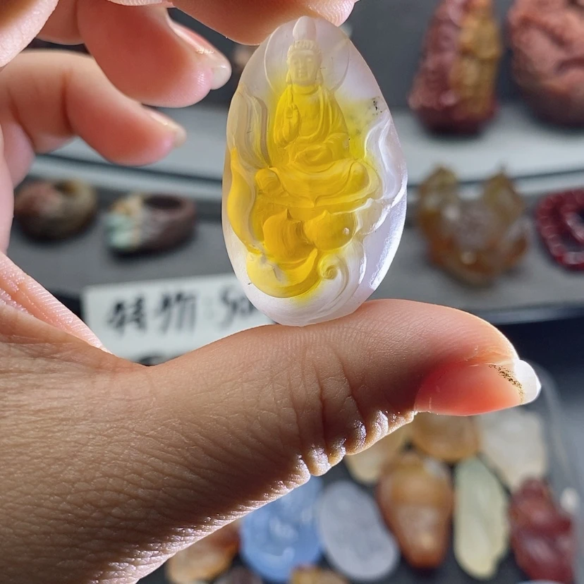 【闪购商品】未镶嵌吊坠定制玛瑙