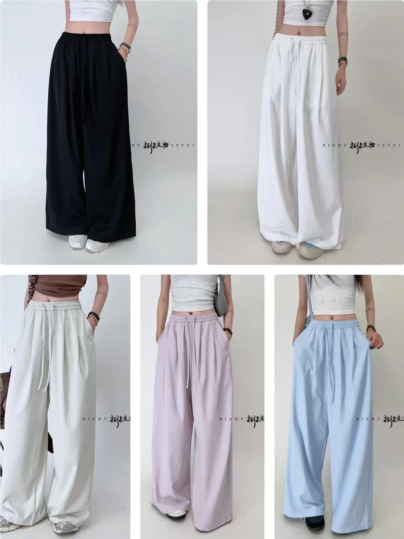 012【夏季新款】净版宽松休闲韩式气球阔腿裤（BQ971）