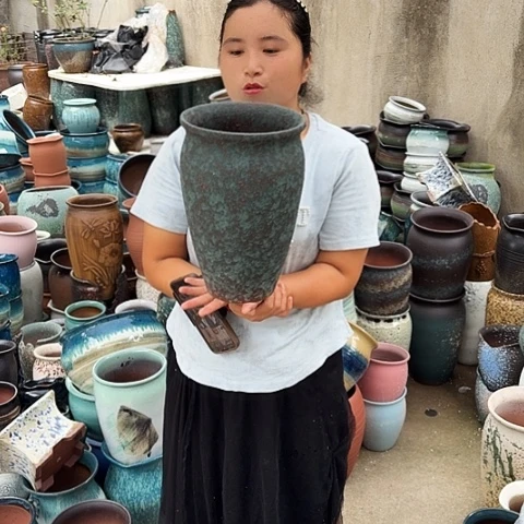 口20高31一个盆子。