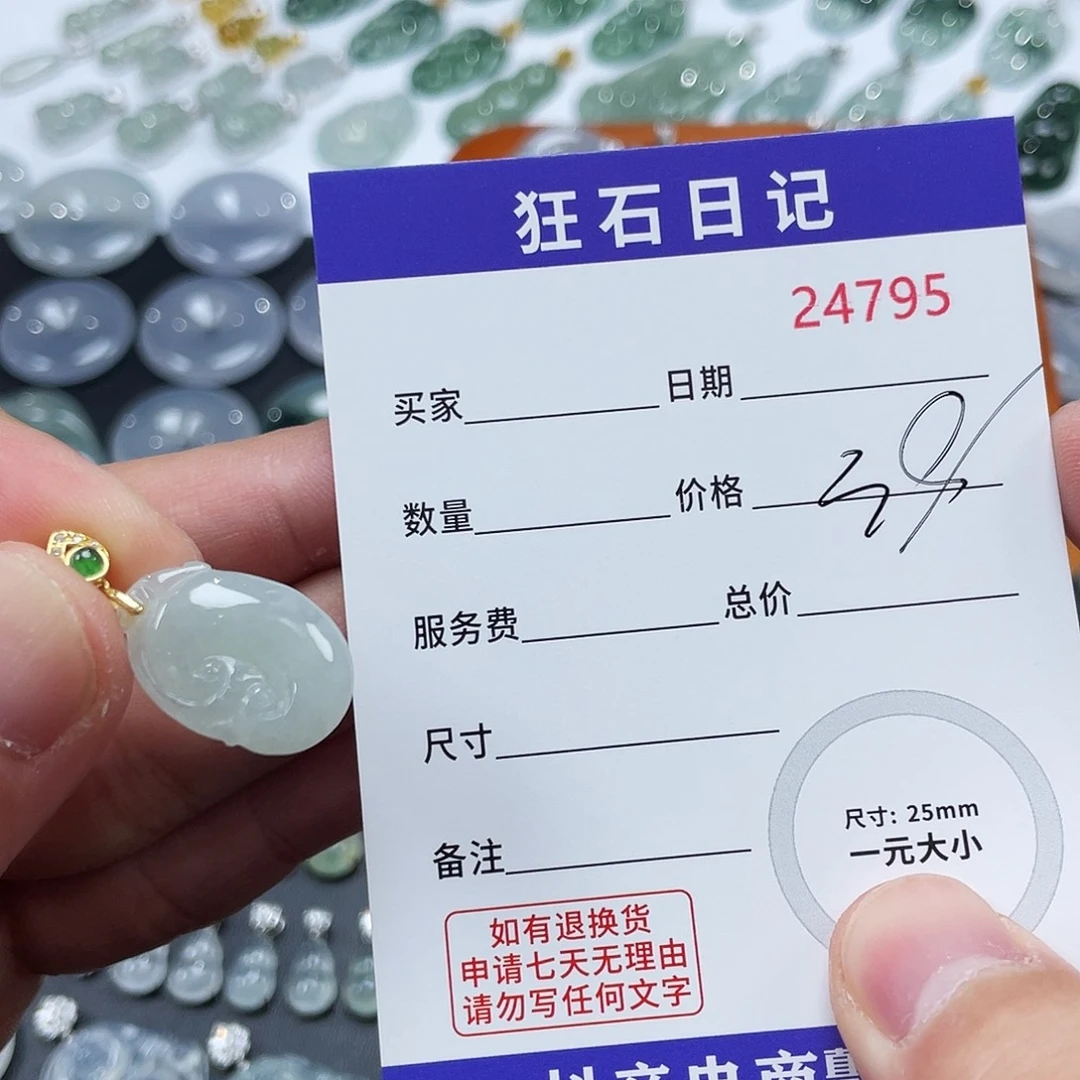 翡翠银S925镶嵌颈饰