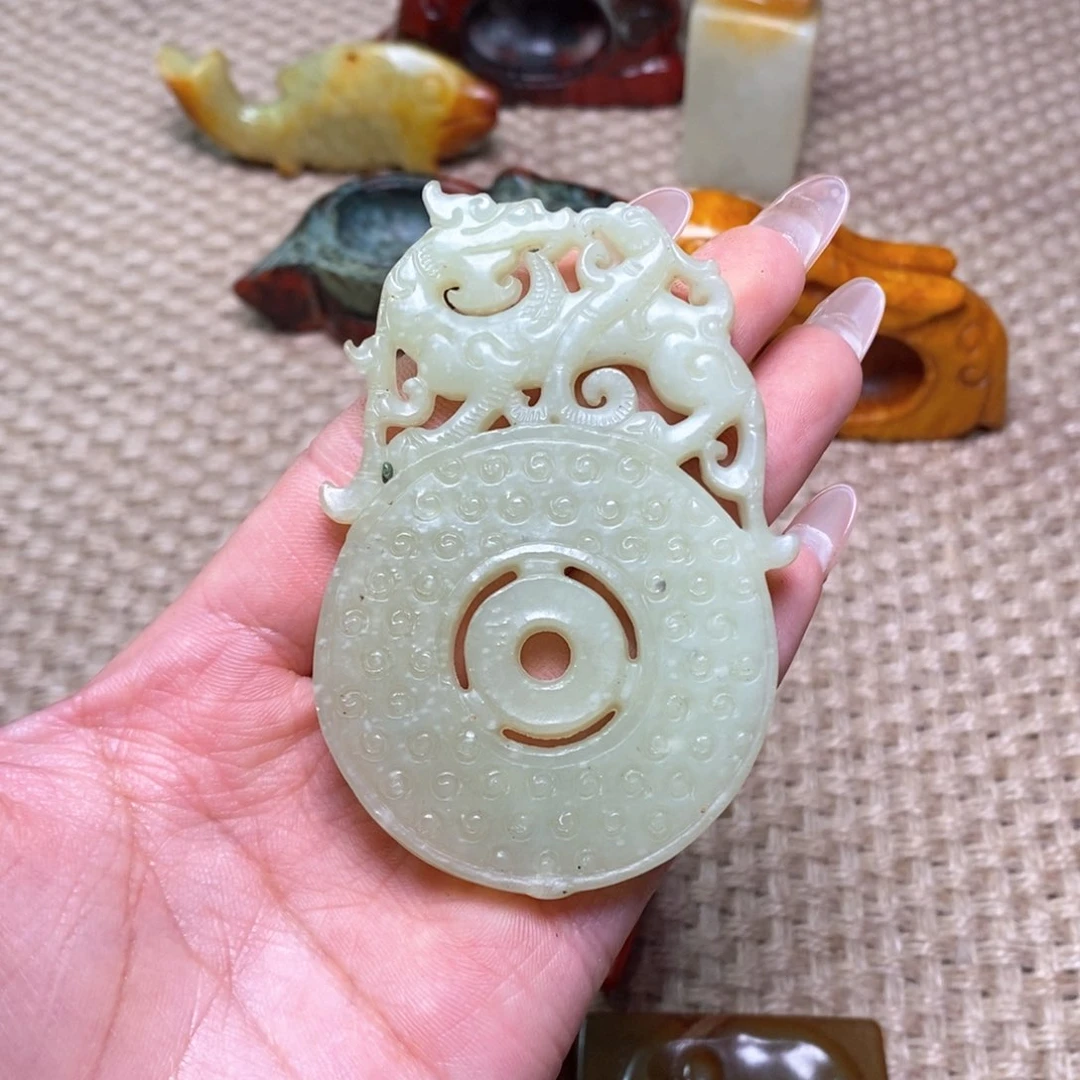 白玉菩提吊坠白玉菩提白玉菩提摆件