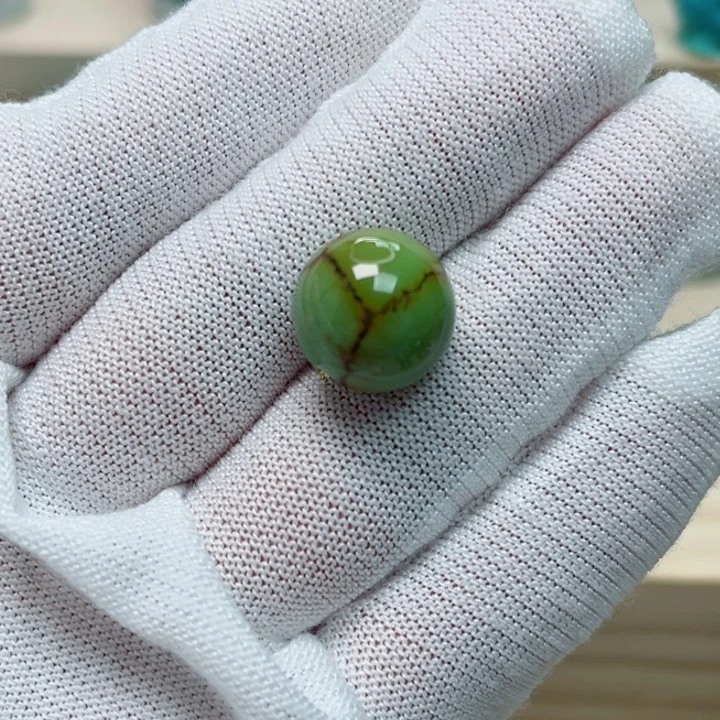 绿松石未镶嵌圆珠