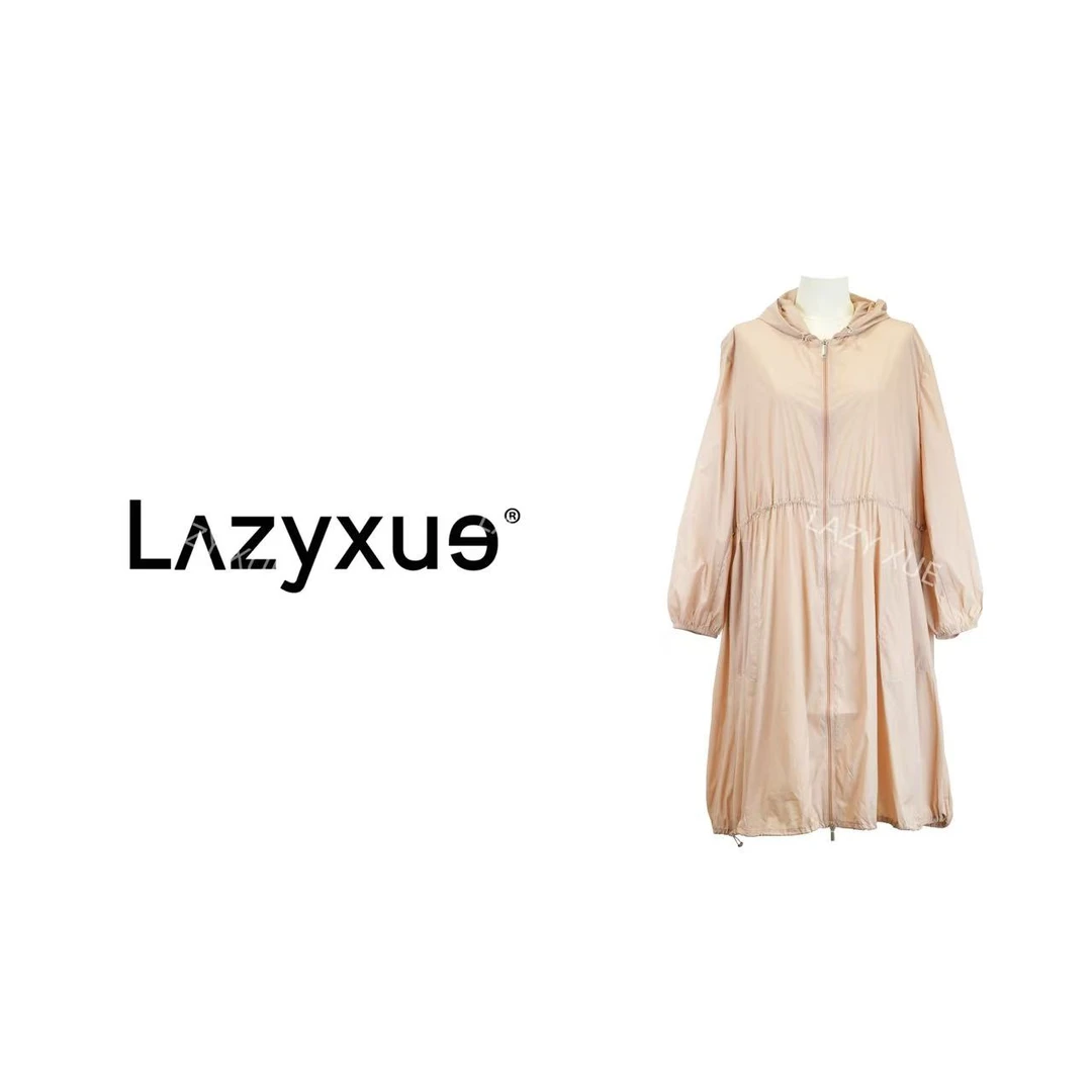 LAZYXUE薛懒懒/"桃之夭夭"长袖运动时尚休闲百搭连帽防晒衣 R989