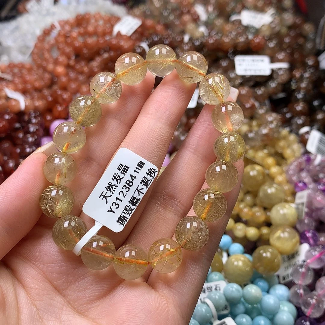 未镶嵌手链水晶，