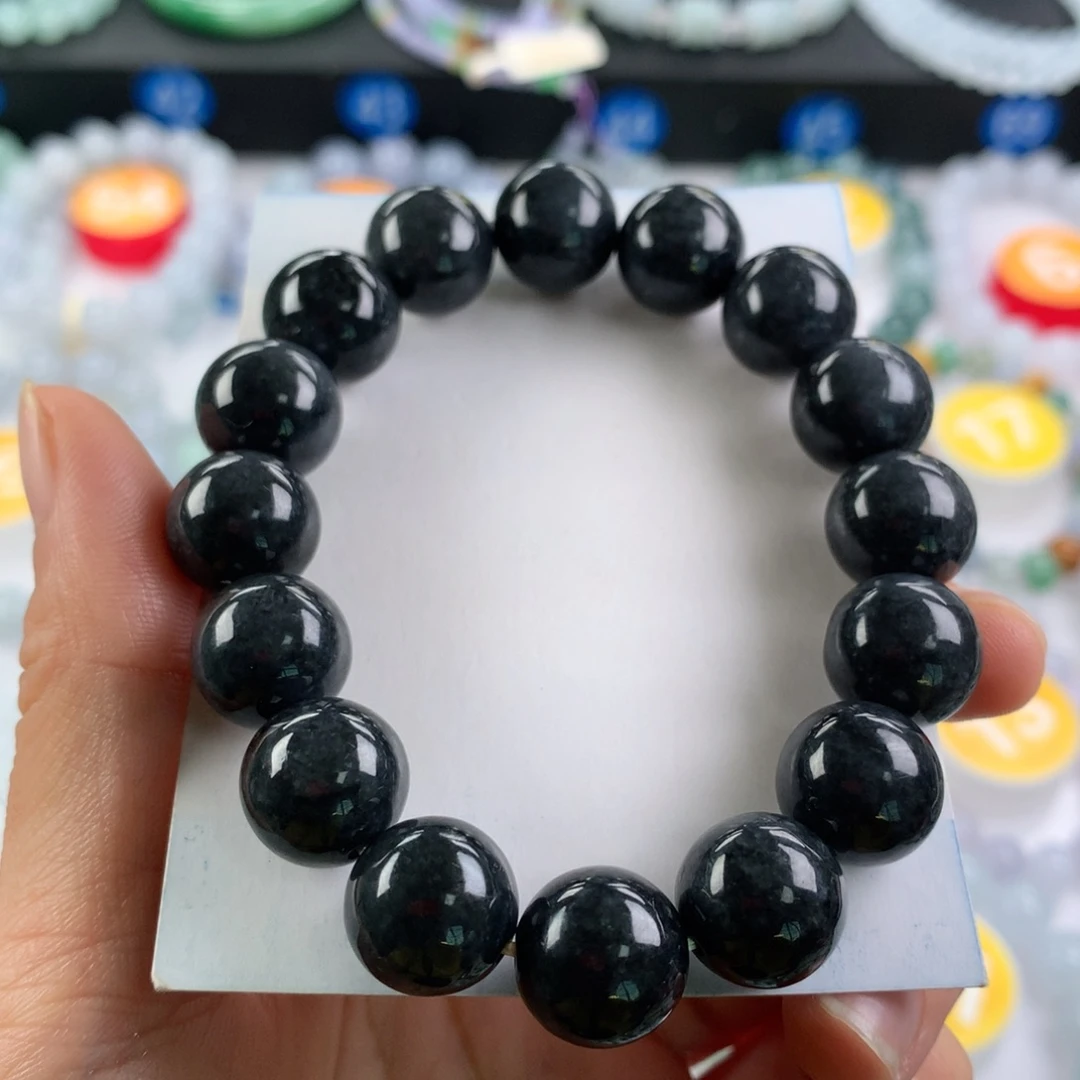 翡翠未镶嵌手链卡13