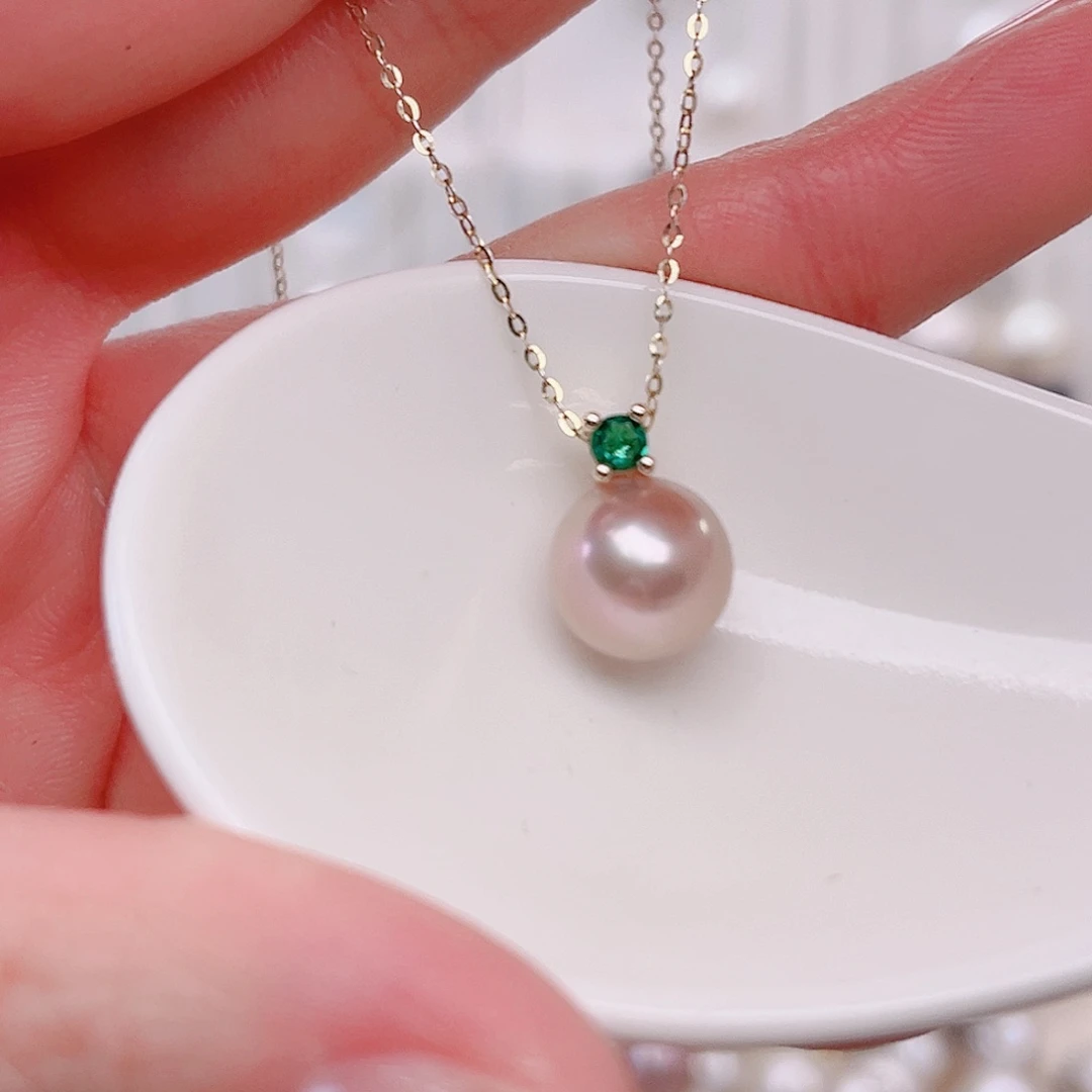 未镶嵌吊坠(赠链)淡水珍珠