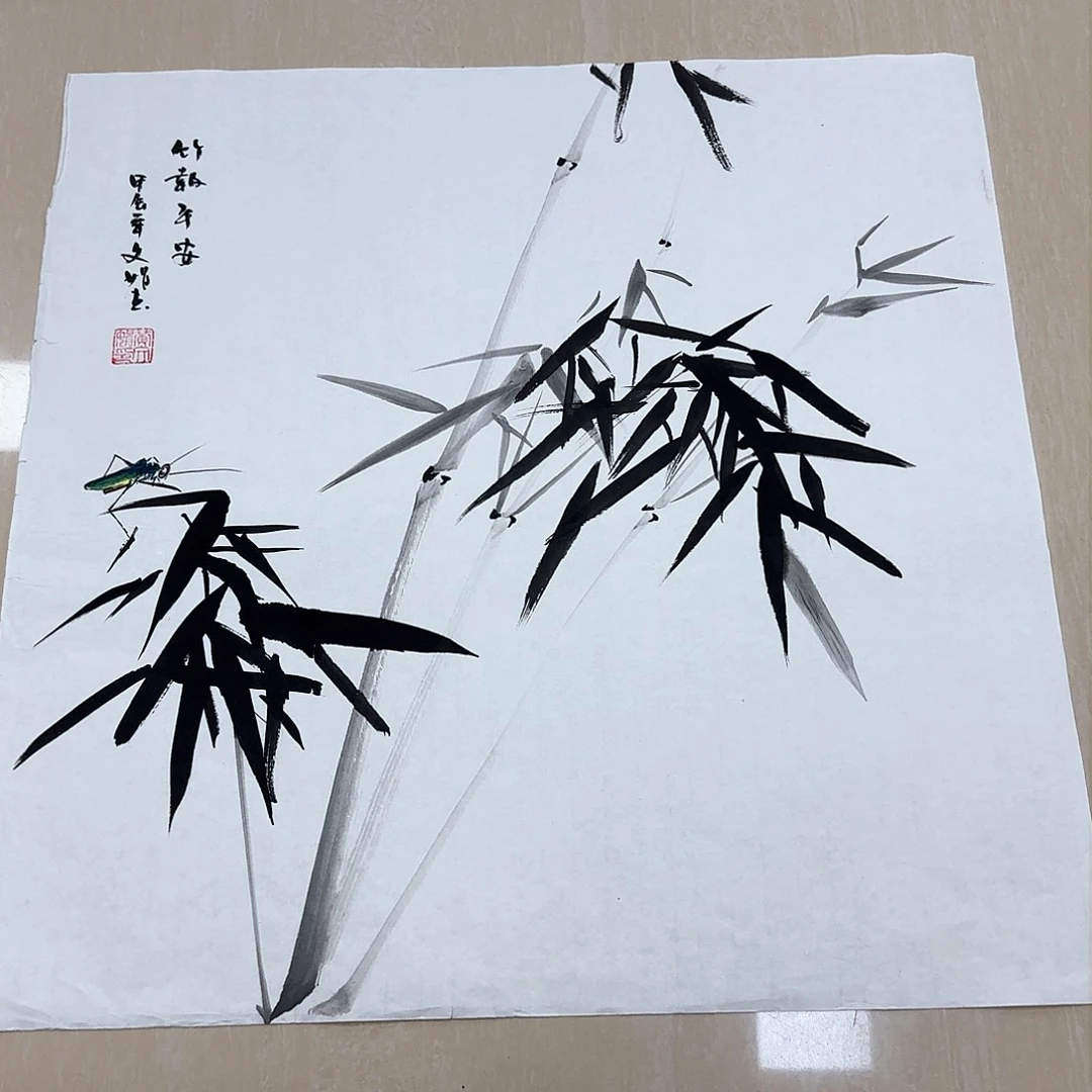 国画国画作品多次