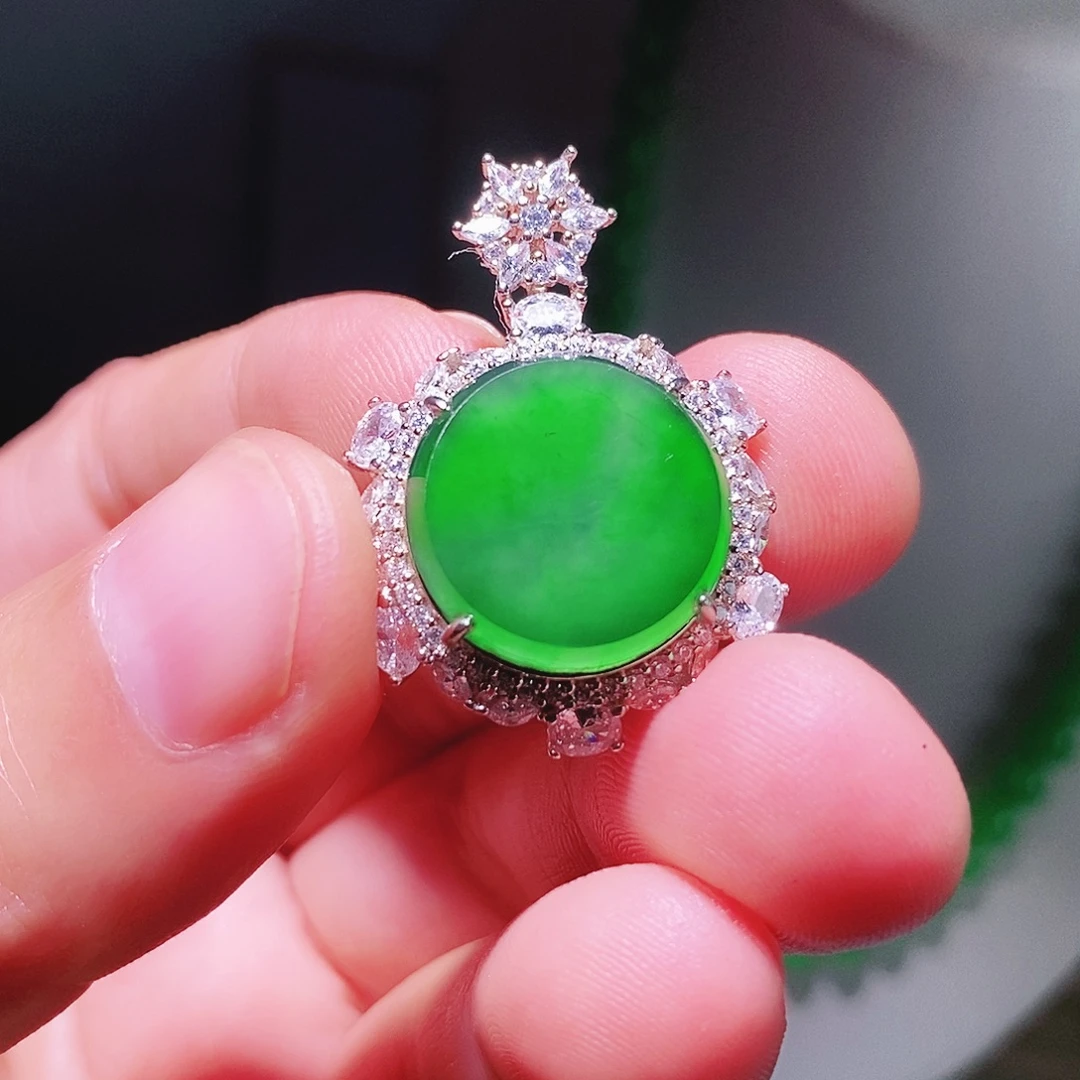 定制翡翠未镶嵌卡18