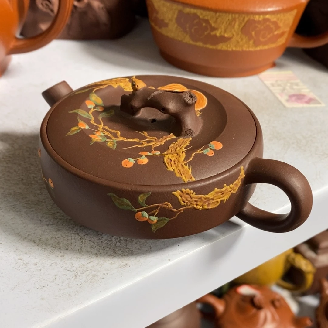 紫砂茶壶原矿手工145