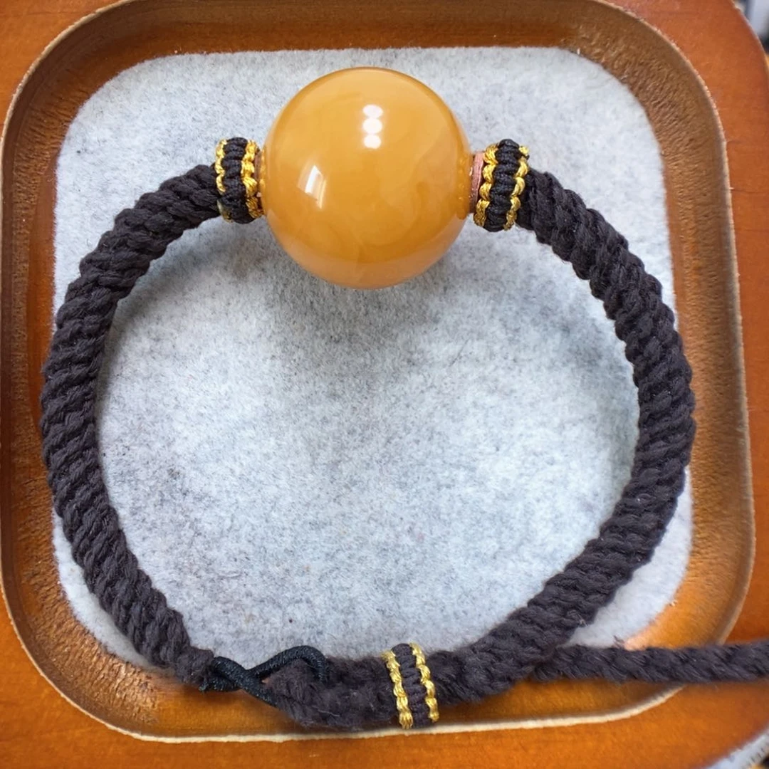 蜜蜡手绳未镶嵌蜜蜡