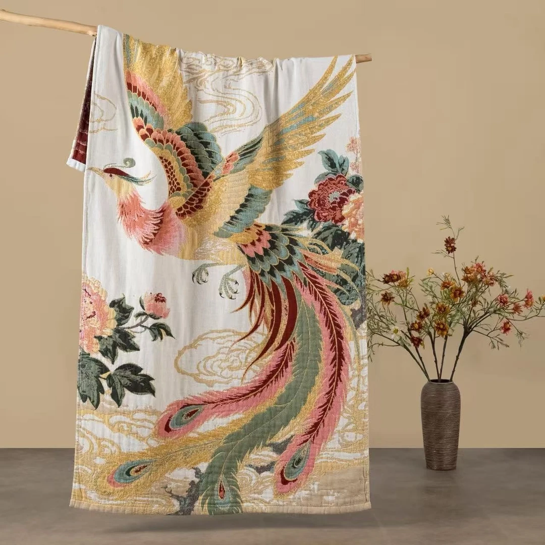 【凤凰于飞】浴巾 80*160