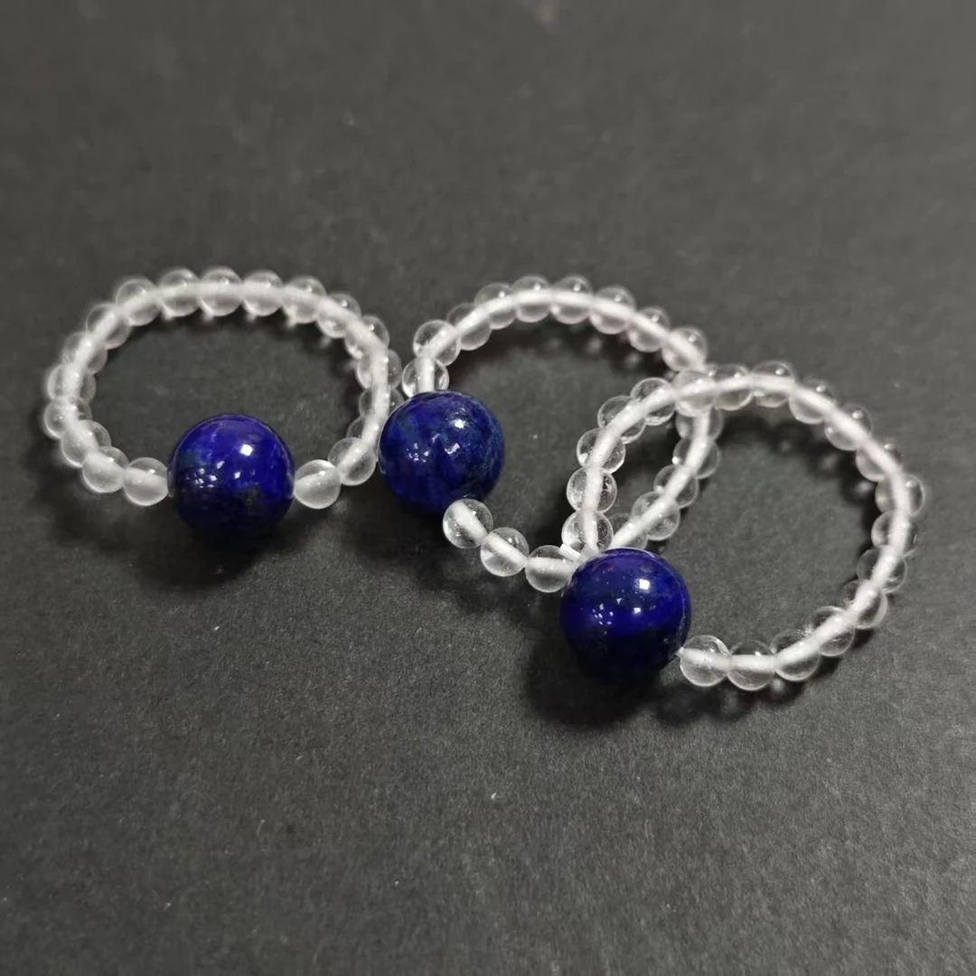 【书记甄选】天然原创白水晶戒圈 多样性发一件 8515AT