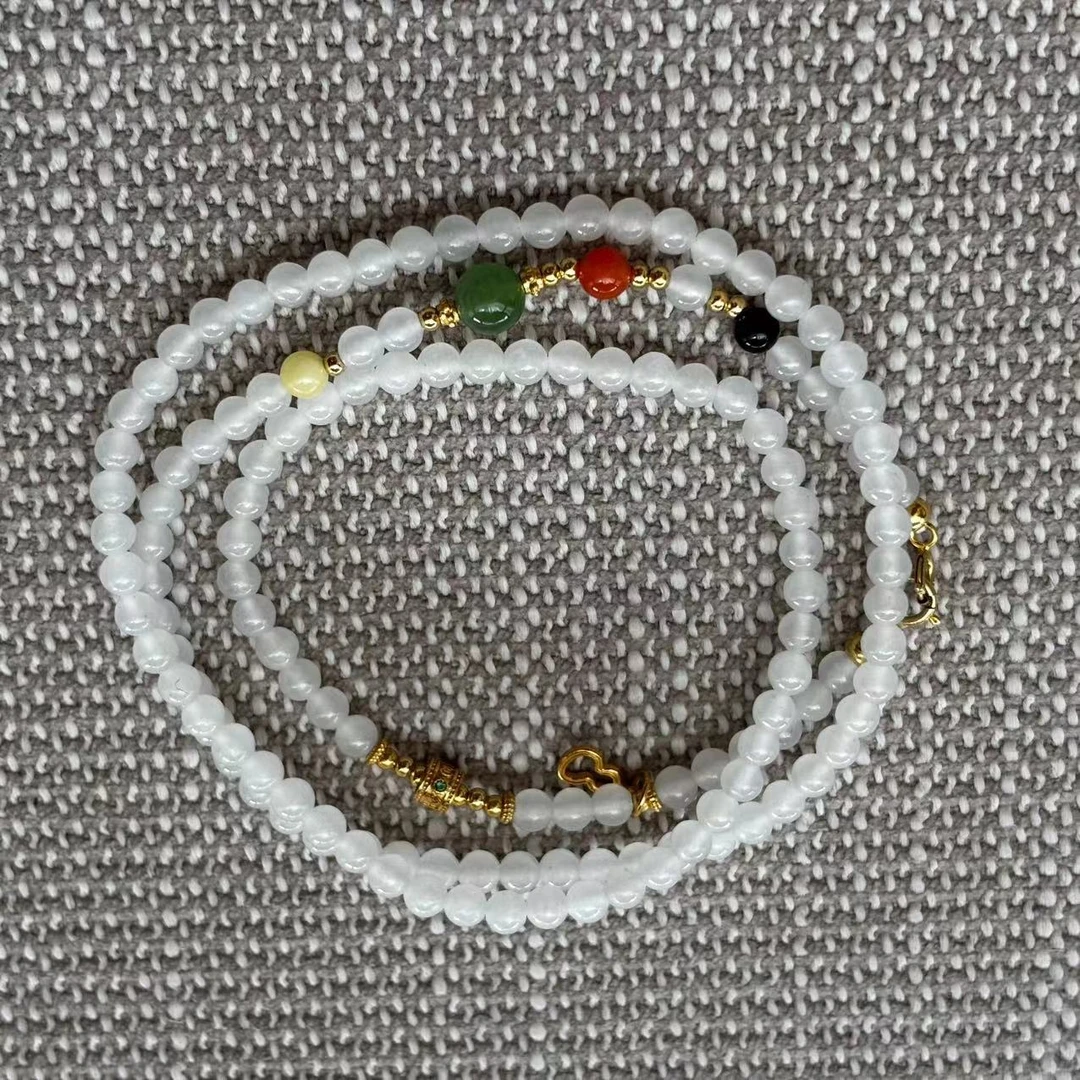 BY0612FPXQ标003 北玉精选 和田玉项链