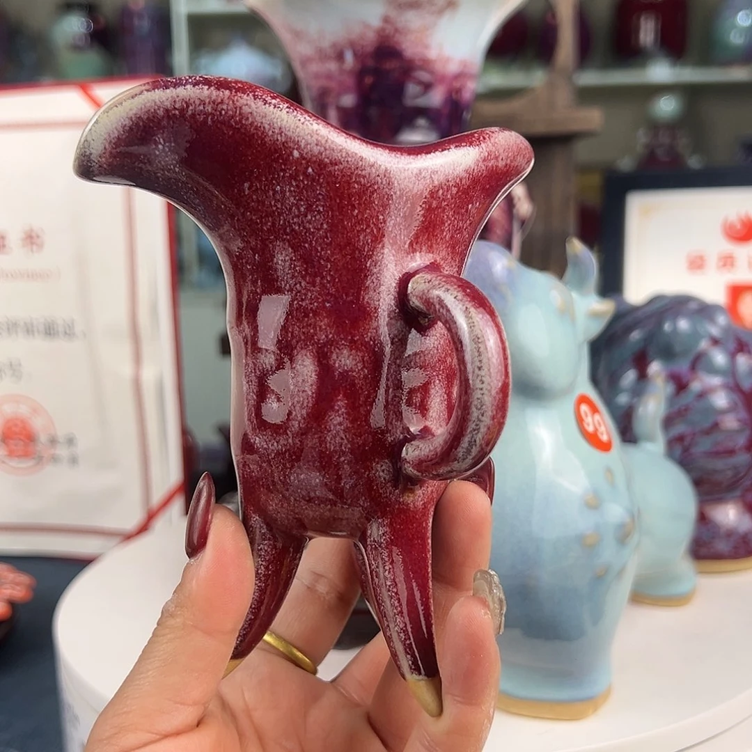 摆件郑家钧窑摆件