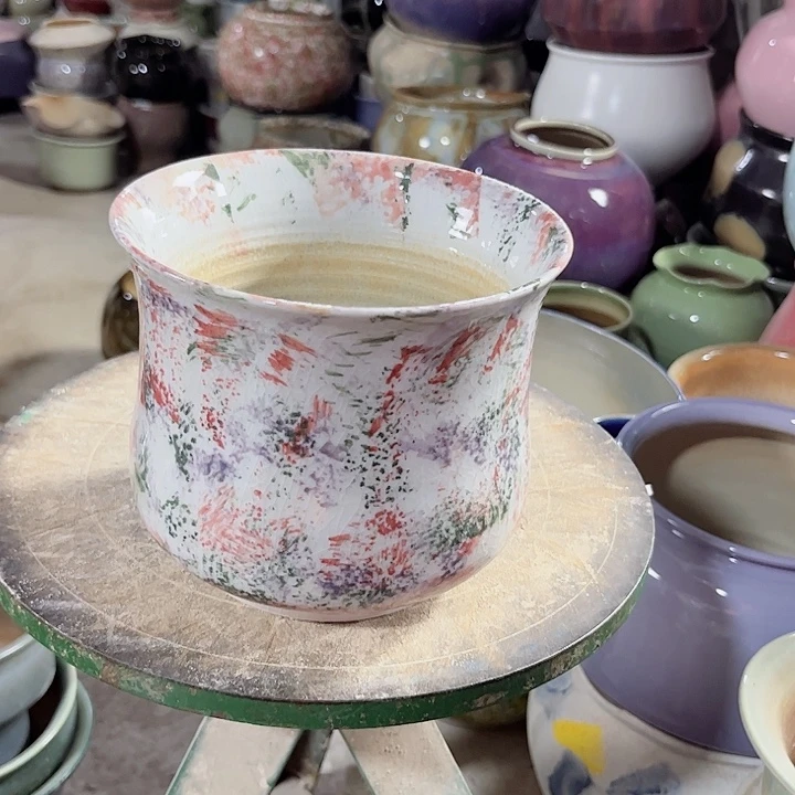 瓶口13高12 景德镇陶瓷满29包邮