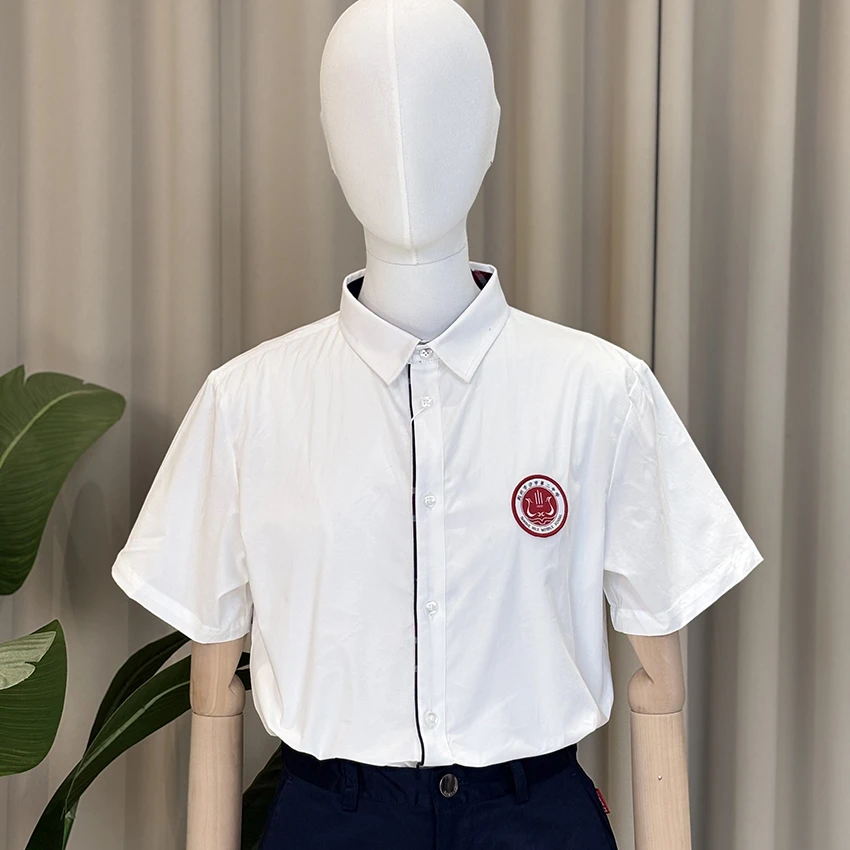 沙市二中夏季男短衬