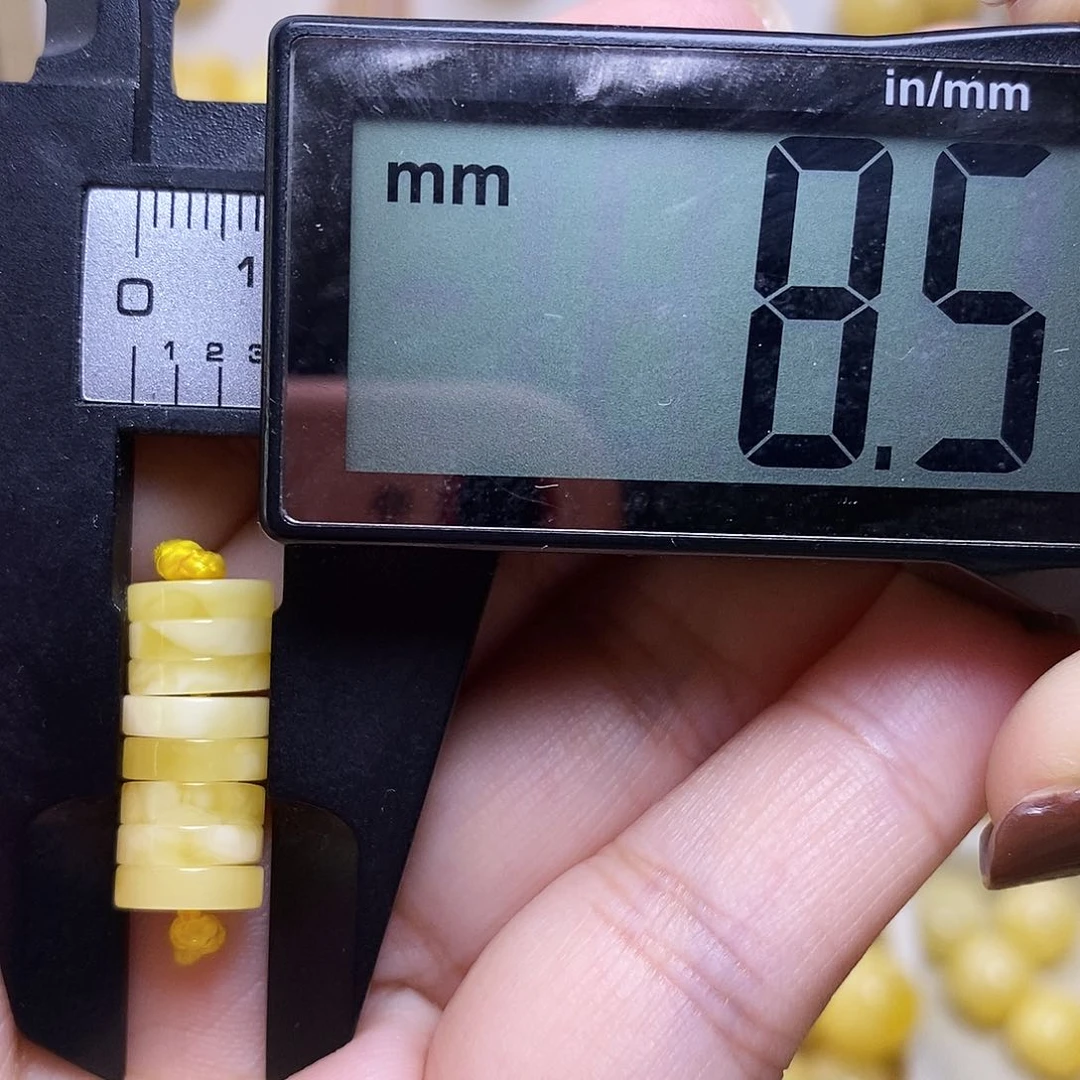 裸石琥珀未镶嵌蜜蜡直切隔片