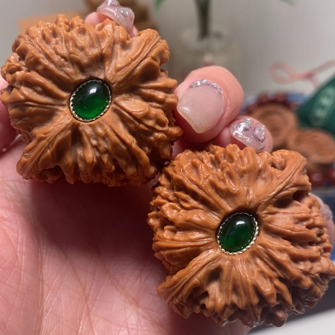 把件文玩核桃43尺寸全品南江石